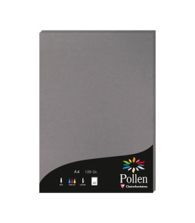 PAPEL CLAIREFONTAINE POLLEN A4 50h GRIS
