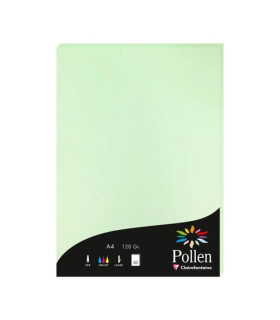 PAPEL CLAIREFONTAINE POLLEN A4 50h VERDE