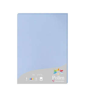 PAPEL CLAIREFONTAINE POLLEN A4 25h AZUL