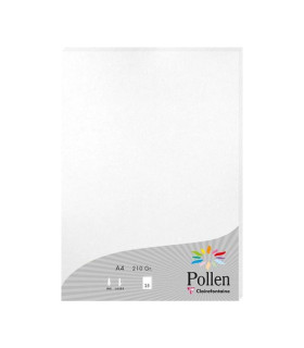 PAPEL CLAIREFONTAINE POLLEN A4 25h BLANC