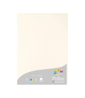 PAPEL CLAIREFONTAINE POLLEN A4 25h BLANC