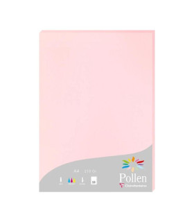 PAPEL CLAIREFONTAINE POLLEN A4 25h ROSA