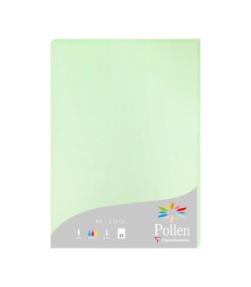 PAPEL CLAIREFONTAINE POLLEN A4 25h VERDE