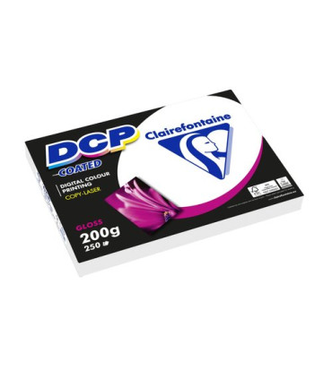PAPEL A3 CLAIREF. DCP COUCHE 200g 250h