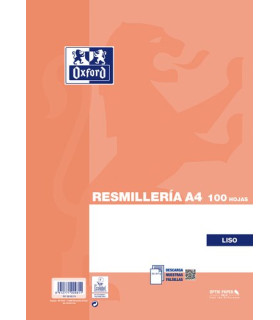 PAPEL OXFORD A4 100h LISO NARANJA