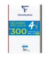 RECAMBIO CLAIREF.A4 5x5 300h BAN.COL.V