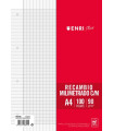 RECAMBIO ENRI PLUS A4 100h 4 TAL. MM.