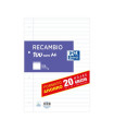 RECAMBIO OXF. A4 100h 4 TAL. PT.3,5