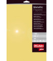 PAPEL METALIZAD.A4 APLI 130g 10h ORO