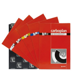 PAPEL CARBON CARBOPLAN Fº cj.100 ROJO