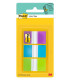 TACO BANDE POST-IT 1  3X20 MOR,VERD,AZUL