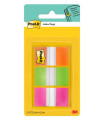 TACO BANDE POST-IT 1  3X20 VERDE,NAR,ROS
