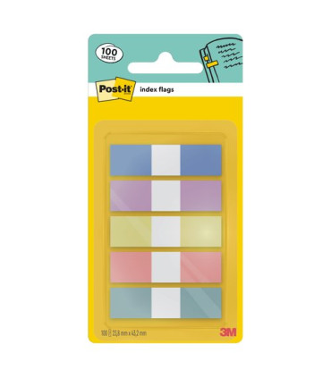 TACO BANDERITAS POST-IT 683-PASTEL B/5