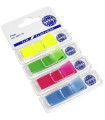 BANDERITAS ADHESIVAS 1/2  PACK 4