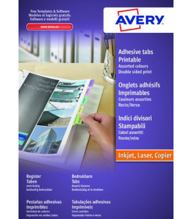 ETIQ.IMP.AVERY 05412501 4h A4 33x13 INDI