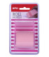 NOTAS ADHE.APLI EN ROLLO DE 8mx 5cm ROSA