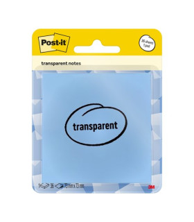 TACO NOTAS POST-IT 600 73x73 TRAS.AZUL B