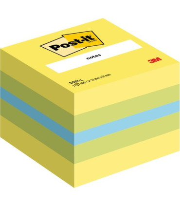 TACO NOTAS POST-IT CUBO 400/ H 3 COLO VI