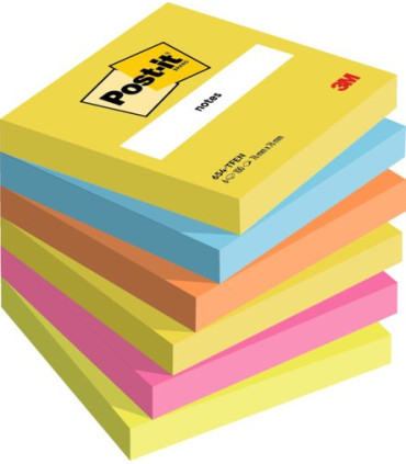 TACO NOTAS POST-IT 654 76x76 P/6