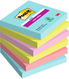 TACO NOTAS POST-IT 654 76x76 P/6