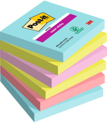 TACO NOTAS POST-IT 654 76x76 P/6