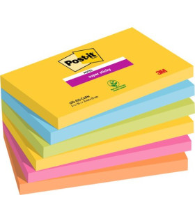 TACO NOTAS POST-IT 655 76x127 P/6