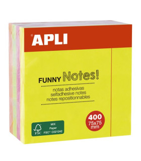 TACO NOTAS APLI 75X75 CUBO 400h BRILLANT