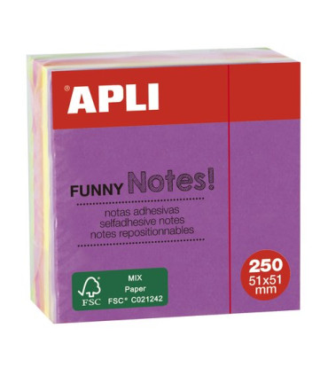 TACO NOTAS APLI 51X51 CUBO 250h BRILLANT