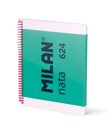 BLOC MILAN NATA 624 A4 80h LISO VERDE