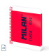 BLOC MILAN NATA 624 A5 80h CD.5 ROSA