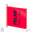 BLOC MILAN NATA 624 A5 80h CD.5 ROSA