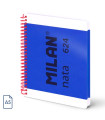 BLOC MILAN NATA 624 A5 80h LISO AZUL