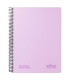 BLOC NAVIGATOR A4 80h CD.4 PASTEL LAVAND
