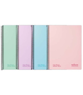 BLOC NAVIGATOR A4 80h CD.4 PASTEL SURTID