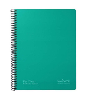 BLOC NAVIGATOR A4 80h CD.4 VERDE