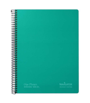 BLOC NAVIGATOR A4 80h CD.4 VERDE