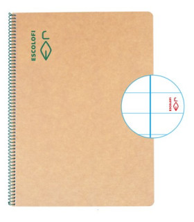 BLOC ESCOLOFI GREEN A4 50h HZT. 80g C/M