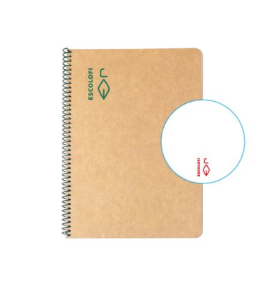 BLOC ESCOLOFI GREEN A5 50h LISO 80g