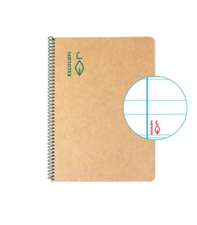 BLOC ESCOLOFI GREEN A5 50h MONT 80g C/M
