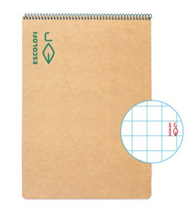 BLOC ESCOLOFI A4 100h APDO. 5x5 80g ECO