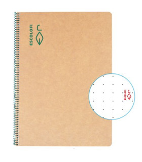 BLOC ESCOLOFI A4 100h DOTS 80g ECOLOGIC