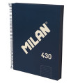 BLOC MILAN 430 A4 120h HZ. AZUL