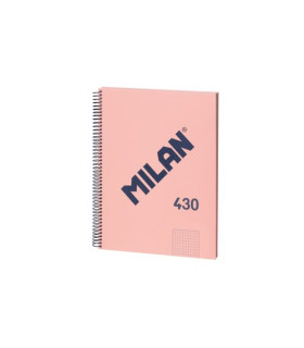 BLOC MILAN 430 A4 80h CD.5 ROSA