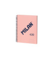 BLOC MILAN 430 A4 80h HZ. ROSA