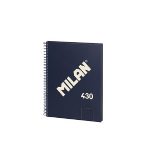 BLOC MILAN 430 A4 80h LISO AZUL