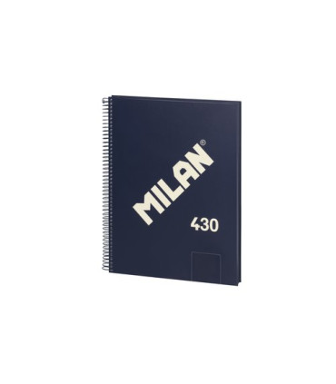BLOC MILAN 430 A4 80h LISO AZUL