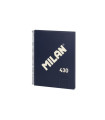 BLOC MILAN 430 A4 80h LISO AZUL