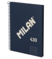 BLOC MILAN 430 A5 80h CD.5 AZUL