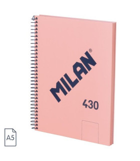 BLOC MILAN 430 A5 80h LISO ROSA