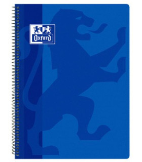 BLOC OXF.SCH.PP Fº 80h CD.4 AZUL MARINO